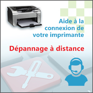 Aide à la connexion de votre imprimante – Dépannage à distance – PC Windows