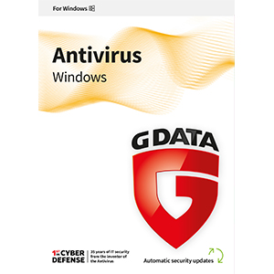 G Data Antivirus – 1 App 1 An – PC Windows – Licence Europe