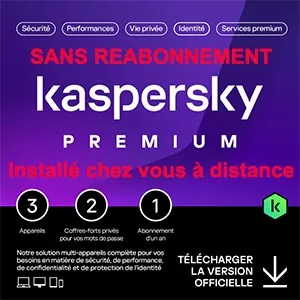 Kaspersky Premium 2025 – Multidevice 3 App 1 An – PC Mac Android iOS – Edition Française + Installation